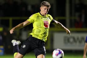 On-loan Huddersfield Town midfielder Josh Austerfield is set to return to Harrogate Town's starting line-up for Tuesday night's EFL Trophy clash with Morecambe. Kick-off at Wetherby Road is at 7pm. Pictures: Matt Kirkham