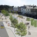 Councillors have agreed to push ahead with the scaled-back £11.2 million Harrogate Station Gateway project