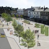Councillors have agreed to push ahead with the scaled-back £11.2 million Harrogate Station Gateway project