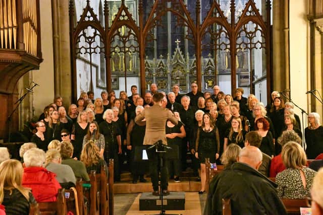 The award-winning Knot Another Choir who are set to perform a charity concert in their hometown of Knaresborough. (Picture contributed)