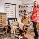 Exhibition launch in Harrogate - Jim and Nancy Moir who star in their own TV show on Sky Arts. (Picture Andrew Crowley)