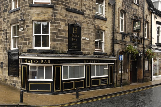 Hales Bar is the oldest licensed premises in Harrogate which was founded in the mid-17th century. Licensees have reported bottles and glasses falling off the shelves, spinning and dropping but never smashing. Customers have also witnessed shadows walking through the bar. It's not just the owners and customers who have witnessed ghoulish activity, when the premises was investigated by a paranormal team, the static camera caught a black shape floating down behind an internal door.