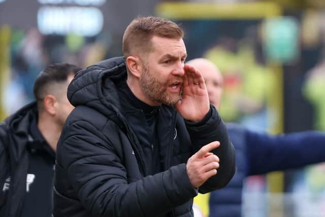 Harrogate Town manager Simon Weaver has not seen his team win at home this year.