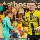 Josh March finished the 2024/25 campaign as Harrogate Town's leading goal-scorer having hit the back of the net nine times. Pictures: Matt Kirkham