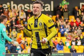 Josh March finished the 2024/25 campaign as Harrogate Town's leading goal-scorer having hit the back of the net nine times. Pictures: Matt Kirkham