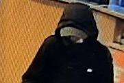 The police would like to speak to this man following a knifepoint robbery at Betfred on Kings Road in Harrogate