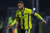Warren Burrell has been ruled out of Harrogate Town's League Two trip to MK Dons. Pictures: Matt Kirkham