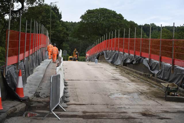 Harewood Bridge on the A61 between Leeds and Harrogate is to close again this week to undergo repair work