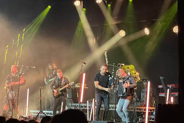 Celtic folk rock group Skerryvore