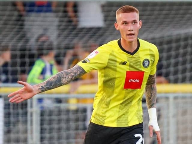 Kyle Ferguson has left Harrogate Town to sign for National League Rochdale. Pictures: Matt Kirkham