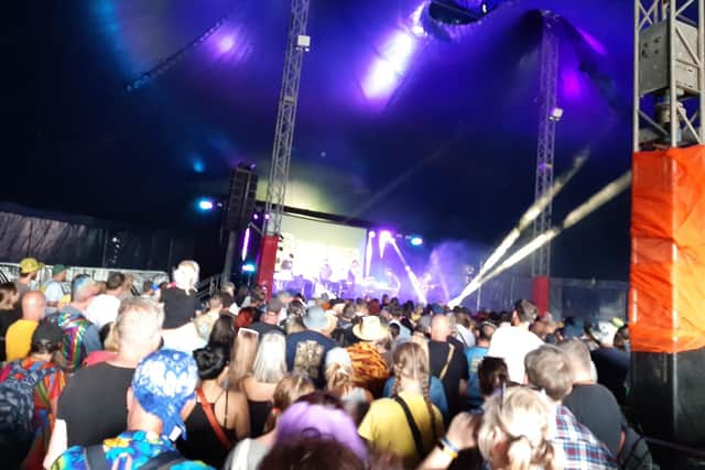Deer Shed Festival 2025 highlight in North Yorkshire - Leeds-based band Adult DVD. (Picture Graham Chalmers)
