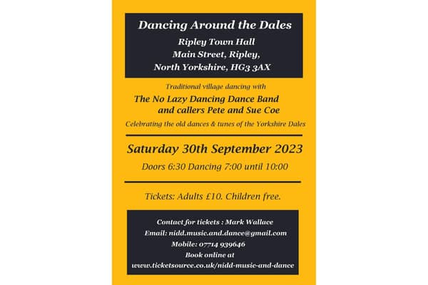 The No Lazy Dancing Dance Band join dance duo Pete and Sue Coe at Ripley Town Hall.