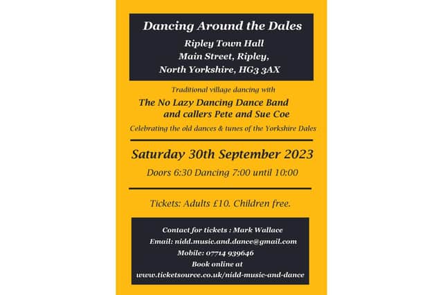The No Lazy Dancing Dance Band join dance duo Pete and Sue Coe at Ripley Town Hall.