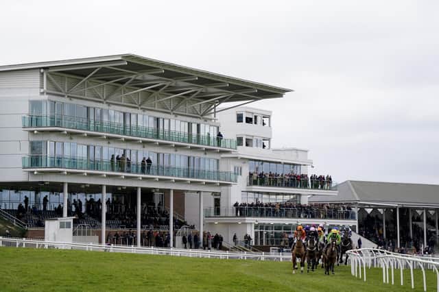 Wetherby Racecourse holds its popular Christmas Jumper meeting this weekend. Picture: Alan Crowhurst/Getty Images