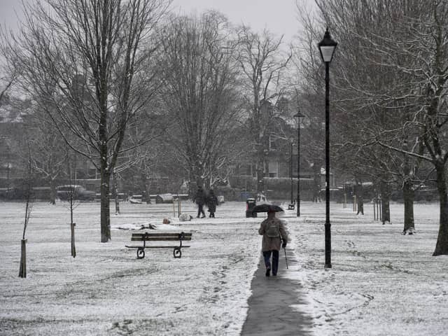 A number of schools across the Harrogate district have been forced to close due to heavy snow