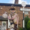 An example of the brilliant scarecrow creations by villagers in Minskip near Harrogate as they prepare for their the annual Scarecrow Competition. (Picture contributed)