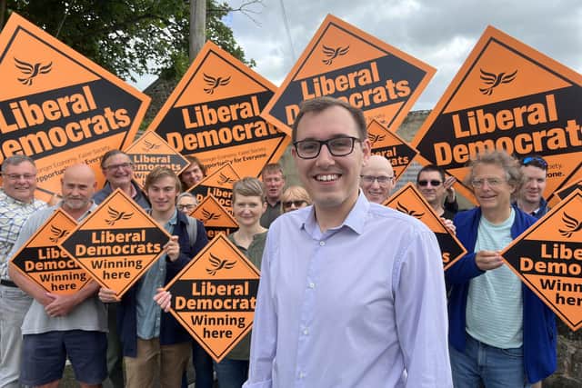 Tom Gordon, Liberal Democrat Parliamentary Spokesperson for Harrogate & Knaresborough, said: "Local residents will see through this deception by the Chancellor". (Picture contributed)
