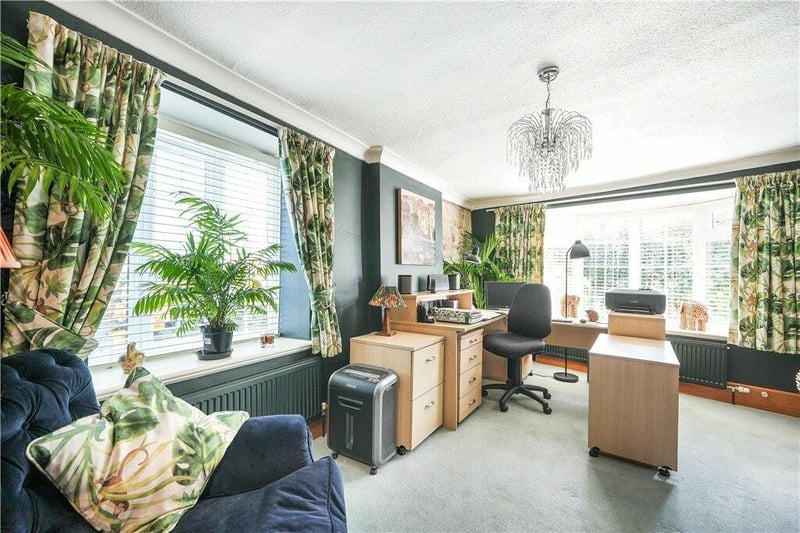 Stylish rooms have great versatility.