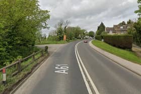 The A61 in Harrogate was forced to close for several hours following a serious road traffic collision