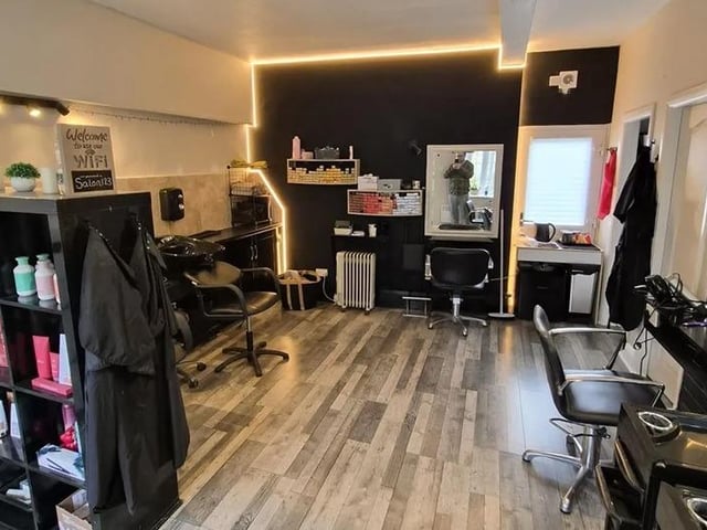 This hair and beauty salon on High Street in Hampsthwaite is for sale with Ernest Wilson for £59,950