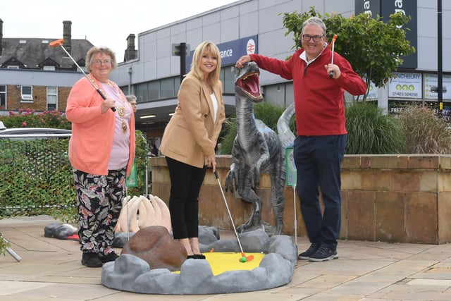 This nine-hole pop-up mini crazy golf course – complete with dinosaurs – has taken over the Victoria Shopping Centre in Harrogate and is open till Sunday, August 28