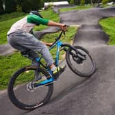 A pump track is a circular loop that consists of slopes and bumps. Photo: Bicycling magazine/Trevor Raab