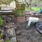 Part of the dig for Knaresborough Museum Association's forthcoming Community Archaeology Festival. (Picture contributed)