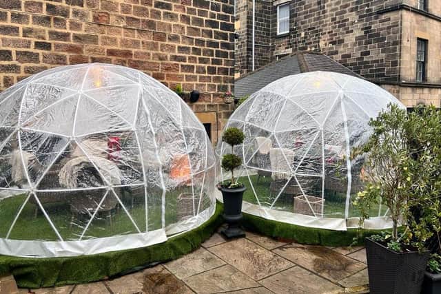 The popular Fat Badger 'igloo pods' have returned this Christmas but there is no need to book, and they will also be free to use.