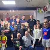 Christmas Party success - Harrogate Town Independent Supporters Club have been praised for supporting a local charity.