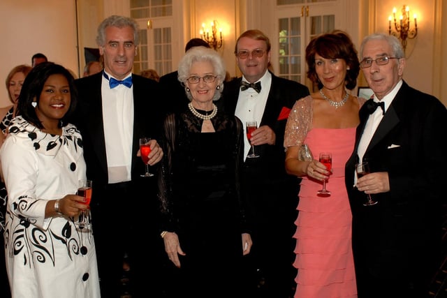The Chrystal Party at the Swing Low Charity Ball at The Old Swan Hotel in 2007
