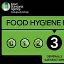 A coffee shop in Harrogate town centre has been handed a four out of five food hygiene rating by the Food Standards Agency