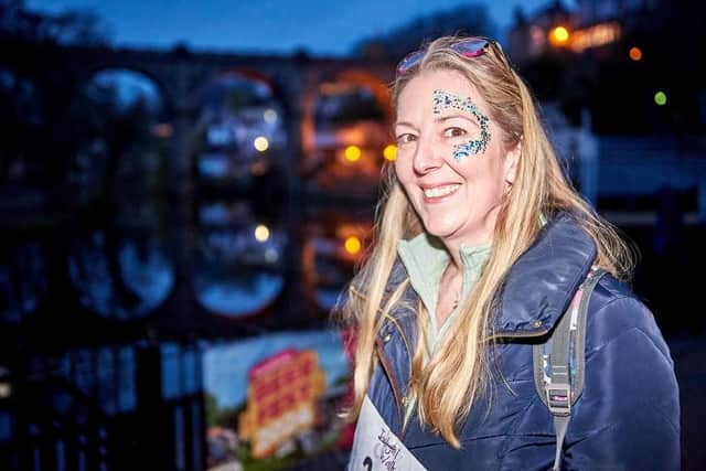 Supporter of Saint Michael's Hospice Twilight Walk - Harrogate-based family and lifestyle bogger and influencer, Claire Lovatt-Jones of @theharrogatefam (Picture contributed)