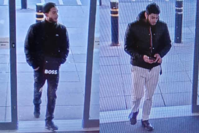 North Yorkshire Police release CCTV images of two men after high-value ...
