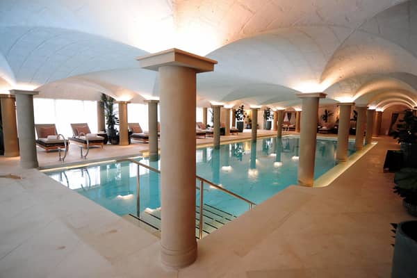Top 10 in the UK - Grantley Hall near Ripon boasts incredible spa and gym facilities, among its luxury attributes.(Picture by Simon Hulme)