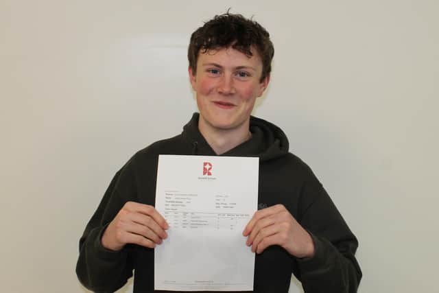 Lewis Ferry achieved A*, A*, A*, A and will go on to study Mathematics at Durham University