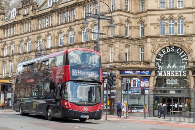 More frequent services - Harrogate Bus Company's flagship no 36 service to and from Leeds. (Picture Harrogate Bus Company)
