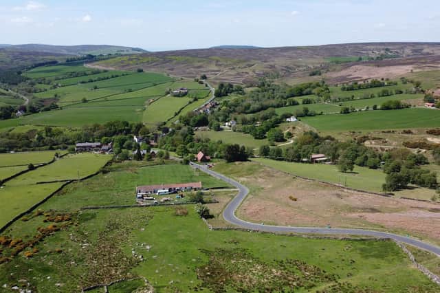 A scenic shot of Commondale in the North York Moors. Rural and coastal communities are particularly vulnerable to a lack of affordable housing as second home ownership and holiday lets drive up private rent and house prices.