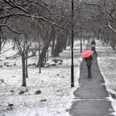 The Met Office has issued an amber weather warning for heavy snow across the Harrogate district from 3pm