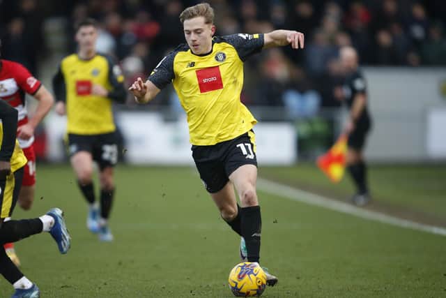 James Daly was introduced as a half-time substitute for the injured Sam Folarin.
