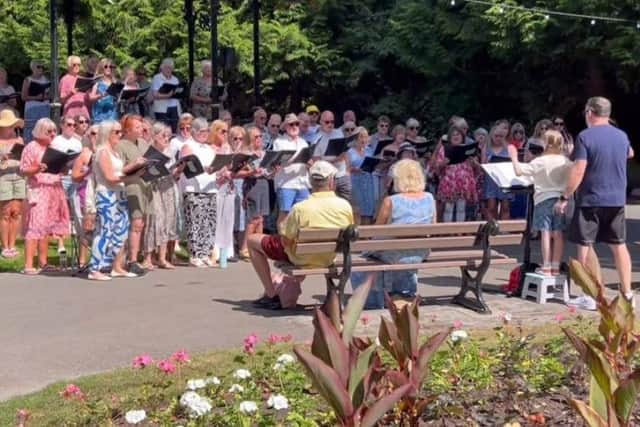 Fabulous songs in Ripon Spa Gardens