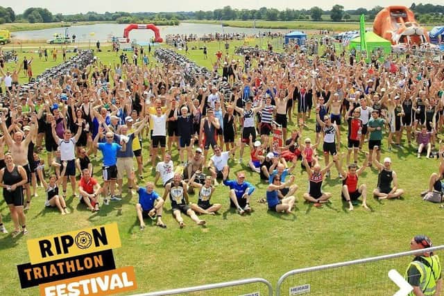 Last year's Ripon Triathlon event