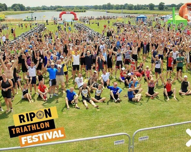 Last year's Ripon Triathlon event