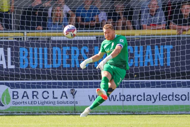 Mark Oxley finished Saturday's 2-0 defeat to Bromley between the sticks and wearing the captain's armband.