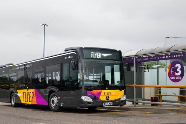 £3.5m bus travel boost for Harrogate passengers using Leeds Bradford Airport. (Picture contributed)