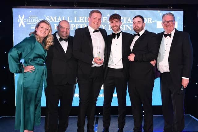 Some of the winners at last year's Harrogate Business Excellence Awards