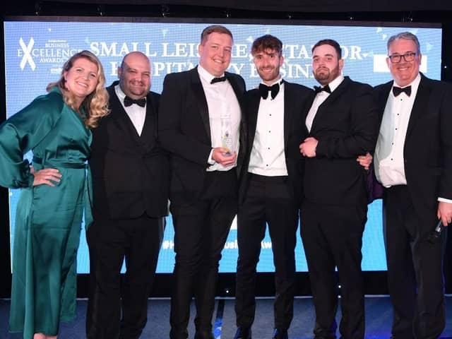 Some of the winners at last year's Harrogate Business Excellence Awards