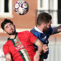 Harrogate Railway have struggled for wins in recent weeks, but manager Rob Youhill believes that his side is progressing in the right direction. Picture: Craig Dinsdale