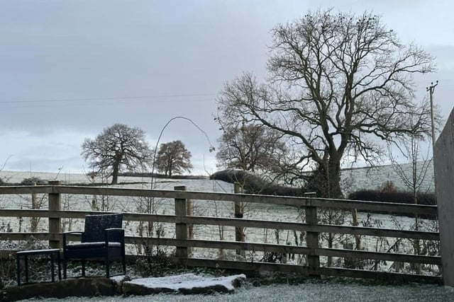 A snowy morning in Birstwith