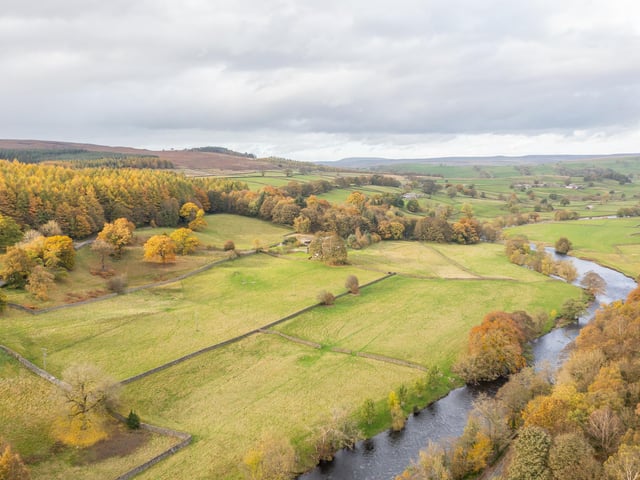 A beautiful setting for the farm in the heart of the Yorkshire Dales