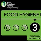 A pub in Harrogate has been given a three out of five food hygiene rating by the Food Standards Agency